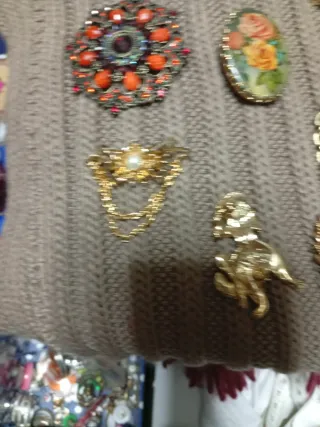 Lote Broches Vintage
