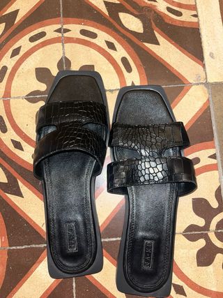 Sandalias NA-KD Piel