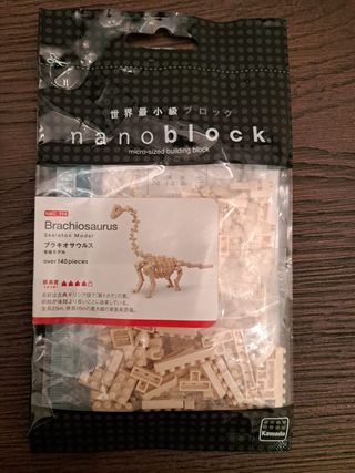Nanoblock Brachiosaurus Nuevo Sellado