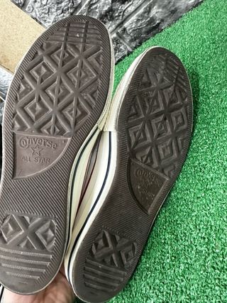 Converse All Star Bianche Tg 40