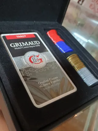 Tarot francés Grimaud Caja Casino Glossy Finish