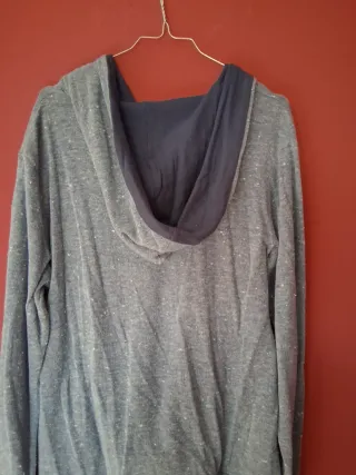 Sudadera jersey hombre gris