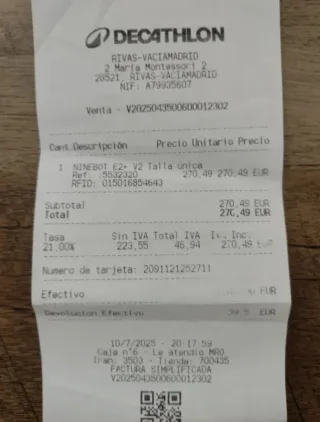 Patinete Eléctrico Segway Ninebot E2 II Plus