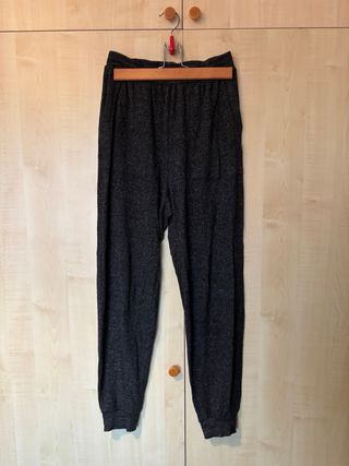 Pantalón de pijama gris jaspeado