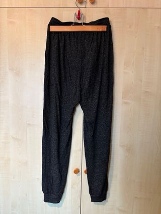 Pantalón de pijama gris jaspeado
