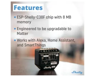 Shelly 2PM Gen3 – Controla Persianas y Luces