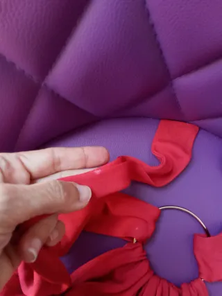 VESTIDO ROJO LARGO IDEAL NOCHEVIEJA