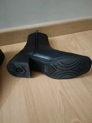 Botines Callaghan Negro Mujer