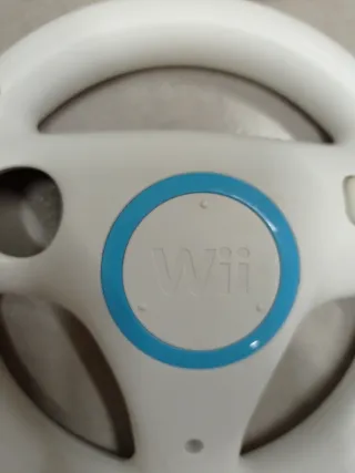 Micrófono Wii Speak + 2 Volantes