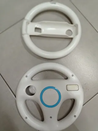 Micrófono Wii Speak + 2 Volantes