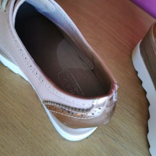 Zapatos rosas vintage plataforma