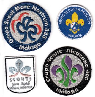 Insignias Scout Grupos Málaga