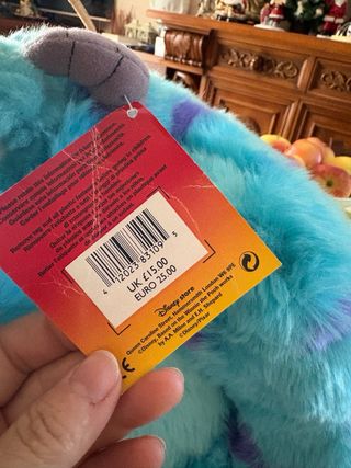 Peluche Sulley Disney Monster & Co