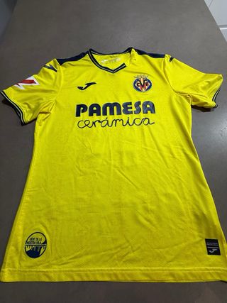 Camiseta Kiko Femenia Villarreal partido de liga