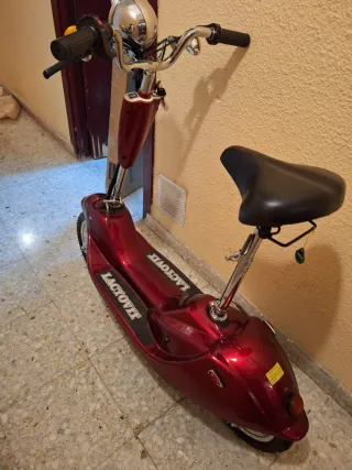 Patinete eléct c/asiento LACTOVIT cambiar bateria