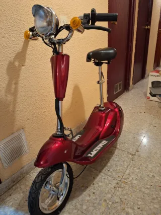 Patinete eléct c/asiento LACTOVIT cambiar bateria