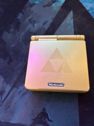 Nintendo SP Edición Zelda + Cargador Original