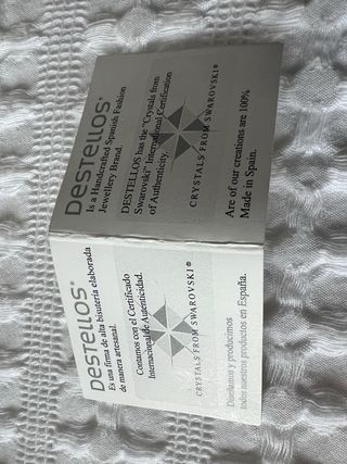 Pulsera con destellos de cristal Swarovski