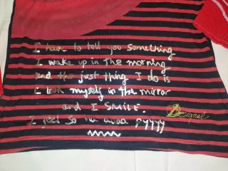 Jersey Desigual estampado talla L