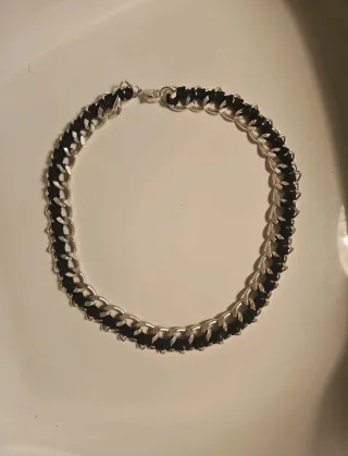 Conjunto collar y pulsera eslabones