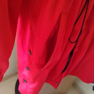 Chaqueta Impermeable Mujer Forever 21 Roja