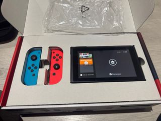 Nintendo Switch + 7 Juegos TOP + Funda + Mando