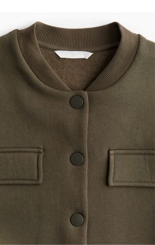 Chaqueta bomber, tendencia, verde botella, M, H&M