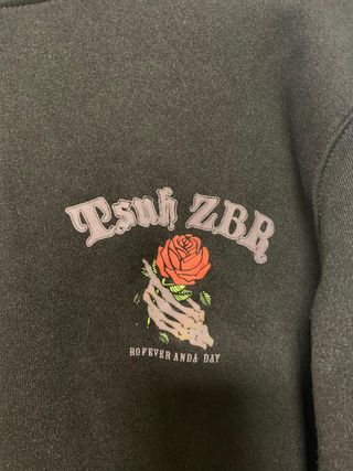 Sudadera con capucha negra