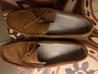 Mocasines de ante para hombre