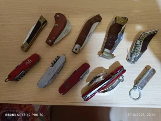 Lote de navajas multiusos