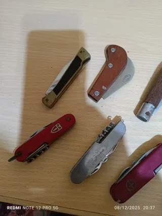 Lote de navajas multiusos