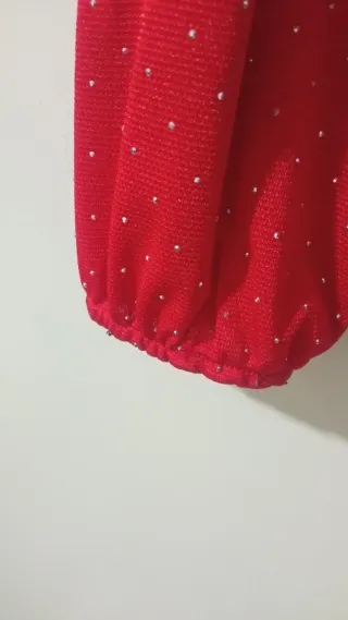 Body mujer rojo brillante