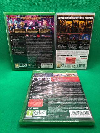Pack 3 Videojuegos Xbox/Switch
