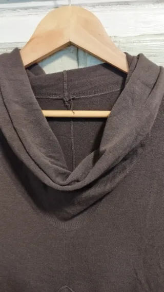 Maglione lungo marrone taglia unica