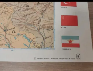 Antiguo mapa político de Europa, gran tamaño.