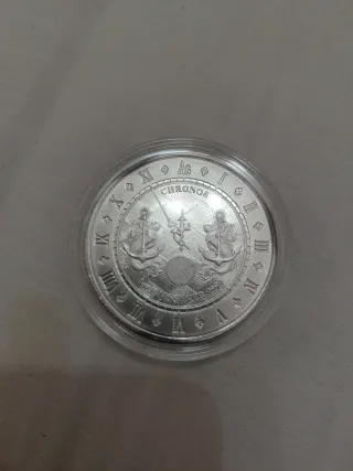 Moneda Plata 1 Onza Chronos 2021