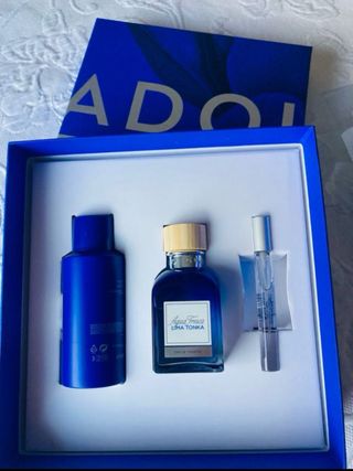 Estuche Adolfo Dominguez Hombre Azul