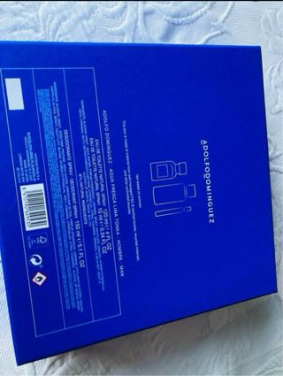 Estuche Adolfo Dominguez Hombre Azul