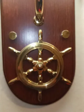 Apliques Náuticos Vintage Mapa y Latón