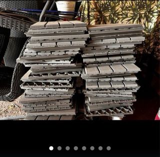 Suelo plástico modular exterior