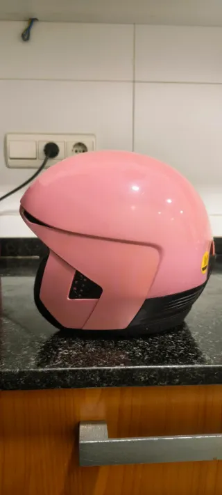 Casco esquí Wedze rosa niña