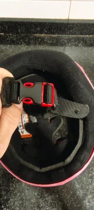 Casco esquí Wedze rosa niña