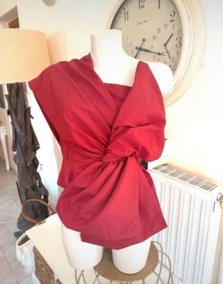 Top fiesta rojo Chicwish T38