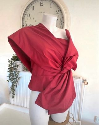 Top fiesta rojo Chicwish T38