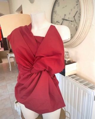 Top fiesta rojo Chicwish T38