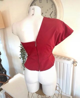 Top fiesta rojo Chicwish T38