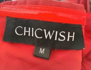 Top fiesta rojo Chicwish T38