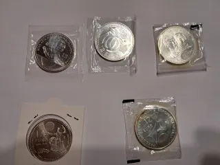Lote 5 Monedas 12€ Conmemorativas