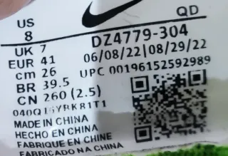 Nike Vaporfly Ekiden Verde/Negro