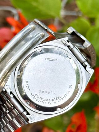 Seiko 5 Automático Vintage - Esfera Dorada Rara